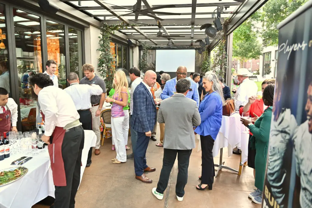 The Bari Ristorante in River Oaks District is setting for the GIF scholarship announcement partyl