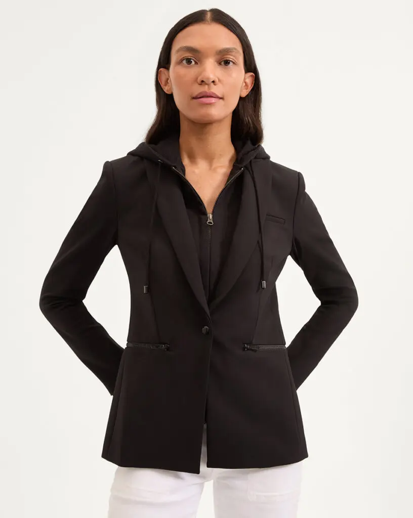 Iconic Scuba Dickey Jacket, $645. 