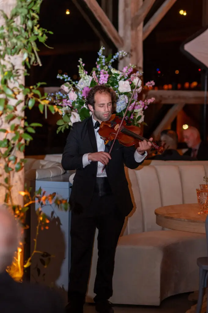 Houston's Divisi Strings provided live music for the event.  (Photo by Jen Durst for Jen Elizabeth Photography)