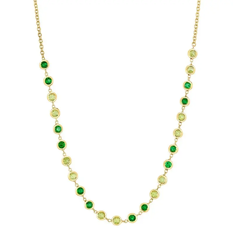 Fallon B. Alice Necklace, $3,450. summer birthstone