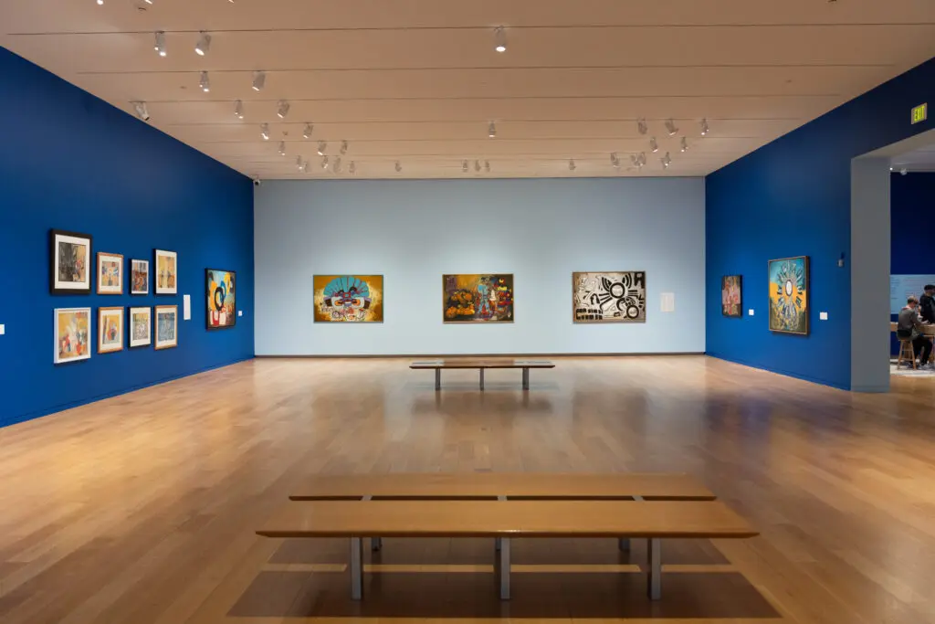 "Feeling Color" focuses on two artists with similar paths who have never had their work exhibited together, until now. (Courtesy)