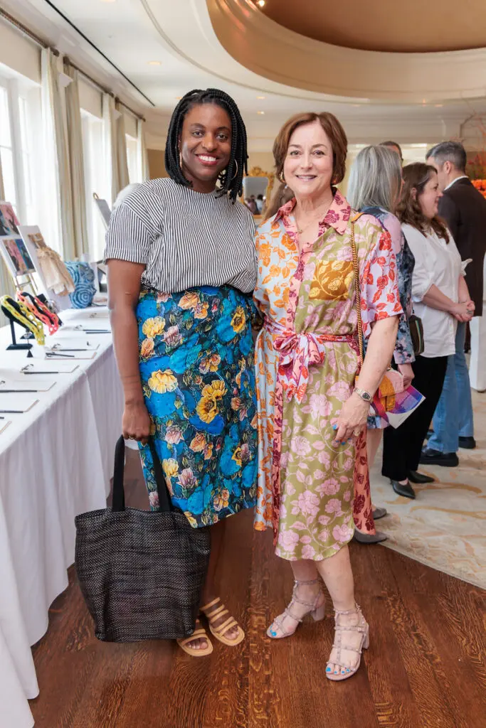 Ryan Dennis, Leigh Smith at Crafting a Legacy 2025 Spring Luncheon (Photo by Katy Anderson)