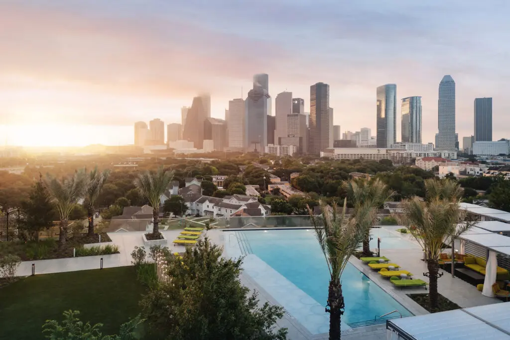Room with a view at Thompson Houston where a deluxe Fourth of July package is in the offering.