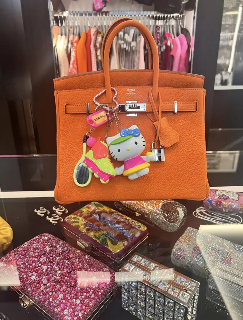 Bag Crap designer Amanda Marcuson draws from millennial nostalgia to source and customize her clip-on accessories. (Courtesy Amanda Marcuson)