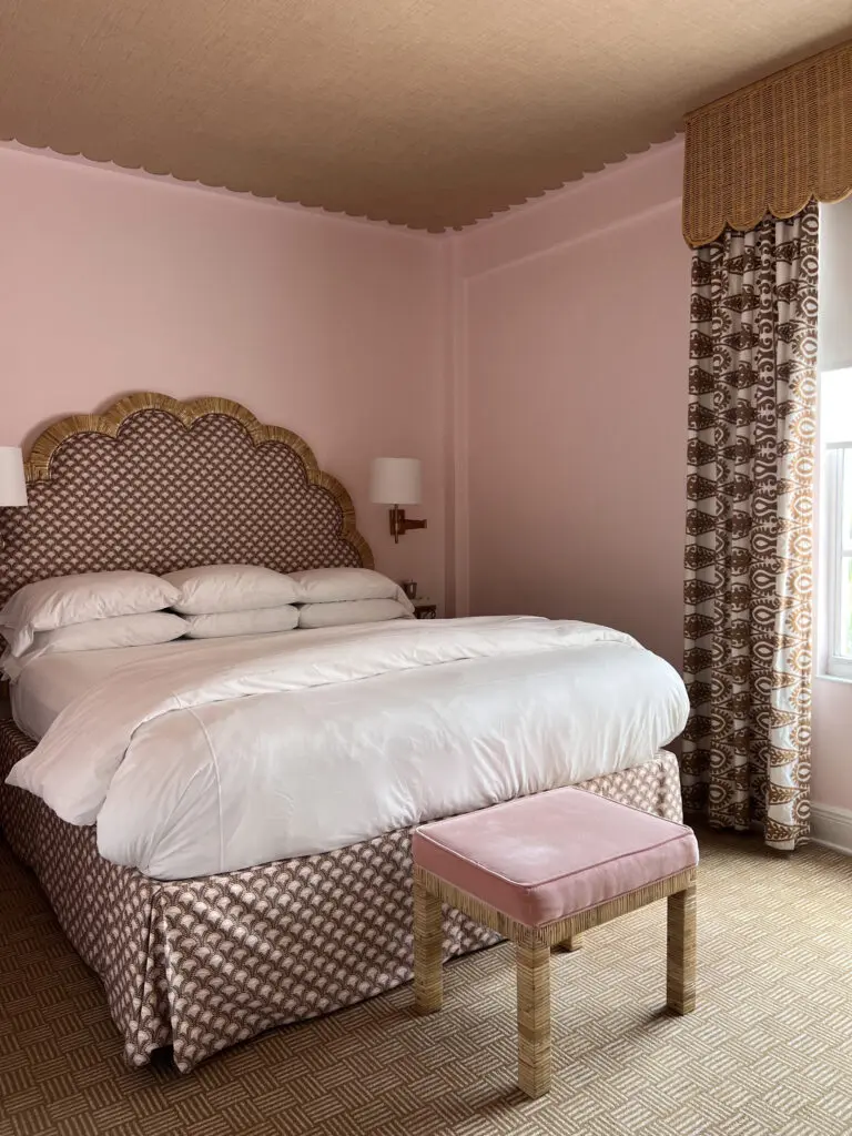The Colony Hotel, known as "The Pink Palace," plants "one foot in the sand and one foot on Worth Avenue." (Photo by Melissa Smrekar)