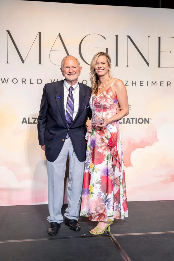 Jim Atkins and Jenni Knutson (Photo by Hien Bui)