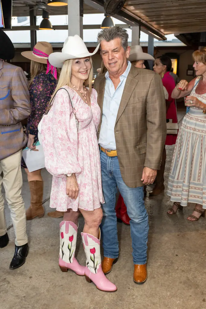 Patti & Don Murphy at the Cattle Baron's Ball kick-off  (Photo by Jacob Power)