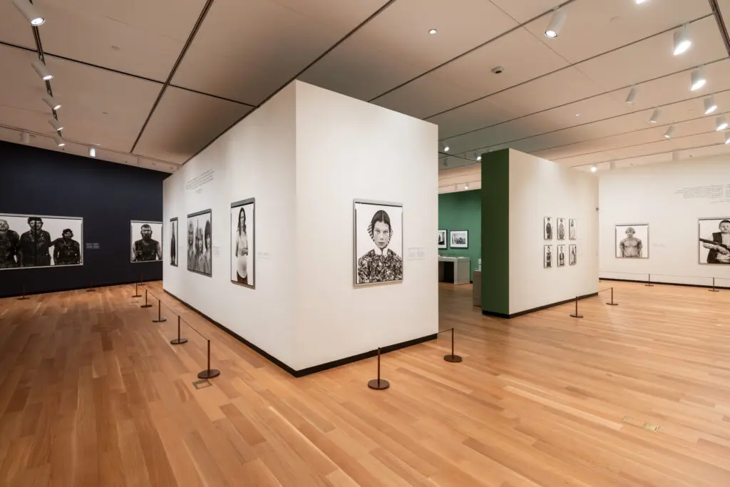 "Richard Avedon at The Carter" shows behind-the-scenes glimpses of the artist's process. (Courtesy)