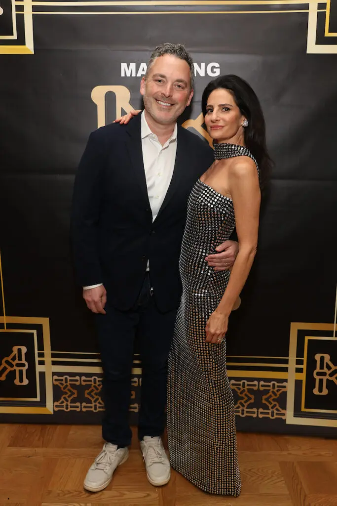 Richard & Alexandra Bruskoff at the Mahjong for a Cure soirée