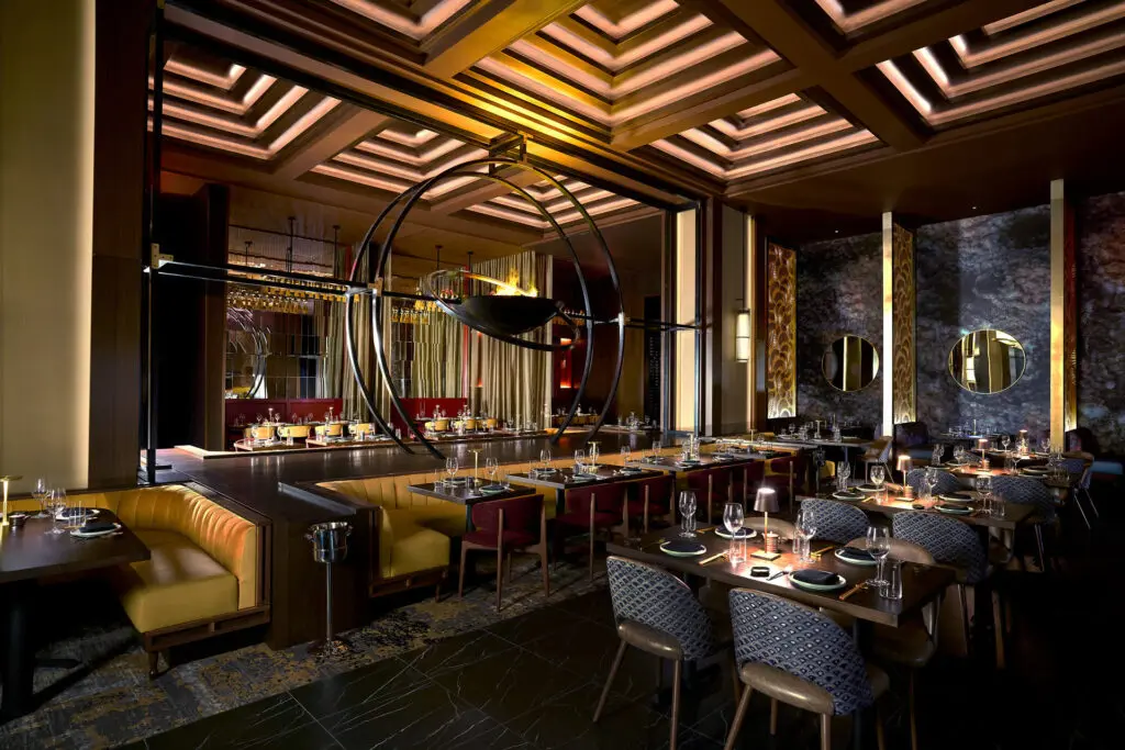 Arlington’s Berg Hospitality concept Soy Cowboy is a resplendently designed pan-Asian restaurant located inside the Loews Arlington Hotel that serves superlative wines and sakes. (Courtesy)