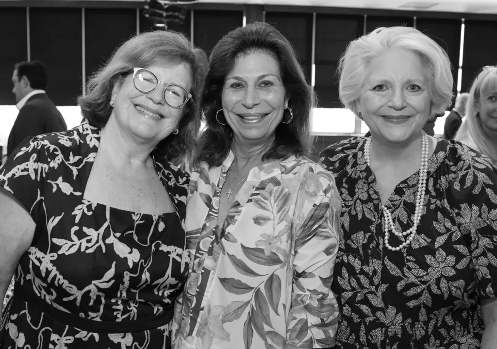 Nita Vandiver Jackson, Cathy Brock, Nancy Vandiver Wahl at The Heritage Society 70th Annual Luncheon (Photo by Priscilla Dickson Photography)
