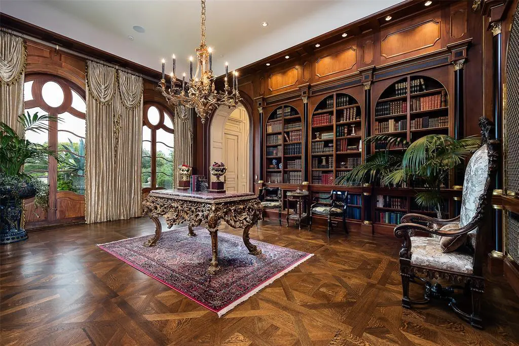 Other perks of 5100 Park Lane include a pool with a waterfall, a billiards room, a game room, a physiotherapy room with a steam room, and a home gym. (Courtesy)