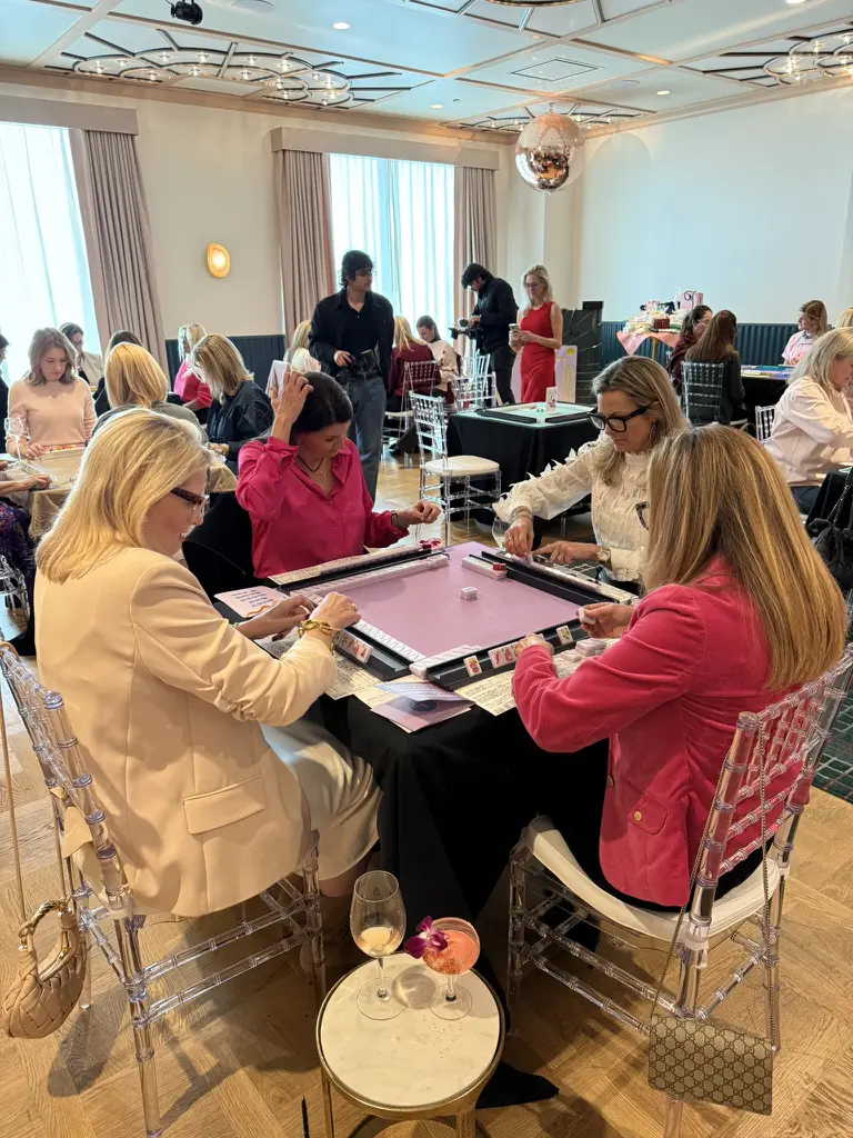 Houston's society women are embracing Mahjong with a fever.