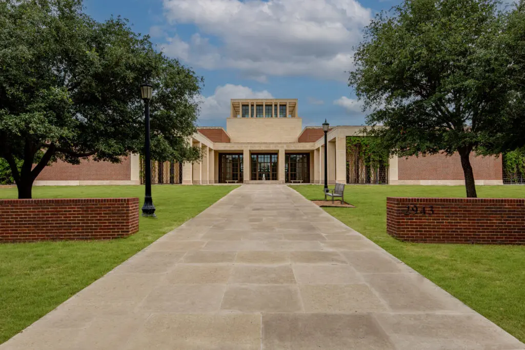 The George W. Bush Presidential Library is located near SMU. (Courtesy)