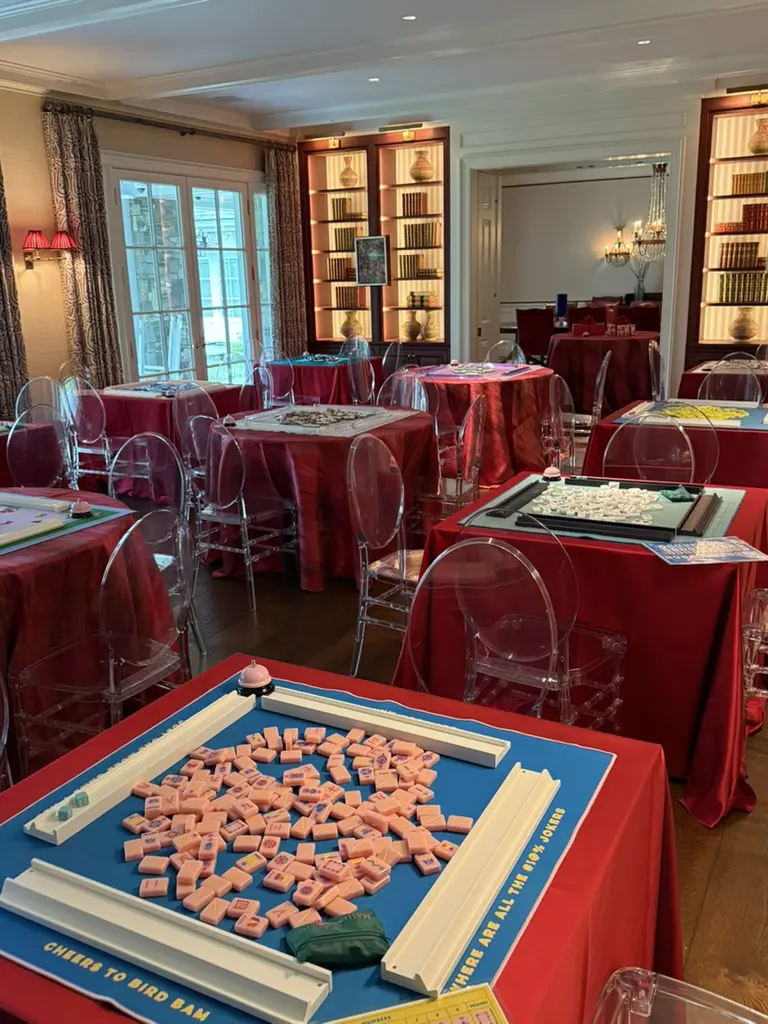 The tiles of Mahjong are colorful and full of stories.