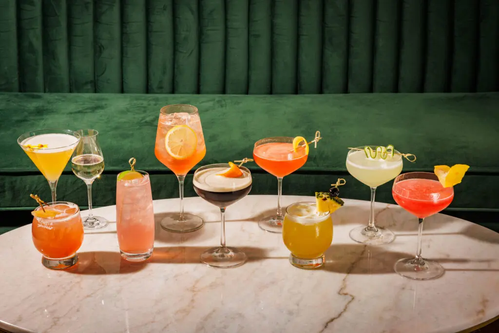 The cocktail program at Elaine's is run by mixologist Chris Norton, who has created a menu of classic drinks with a twist. (Photo by Samantha Marie Photography)