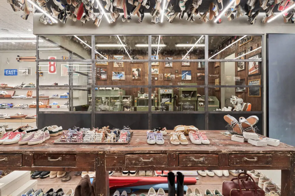 Golden Goose recently unveiled their third Forward Store in the United States at NorthPark Center, following successful openings of the innovative retail concept in New York City and Miami. (Courtesy)