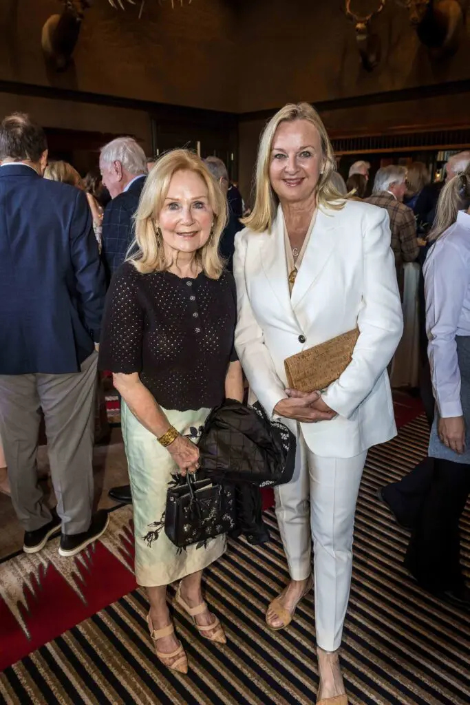 Gayle Stoffel, Connie McNab during the MD Anderson Cancer Center Rocky Mountain seminar excursion