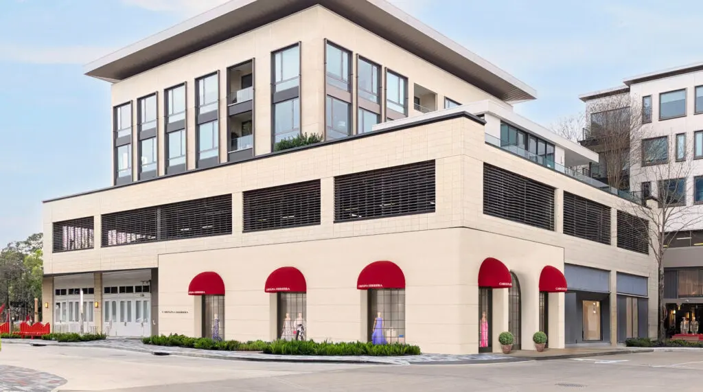 Debuting its second Texas storefront, Carolina Herrera just opened a 2,000 square foot store in River Oaks District. (Rendering courtesy Carolina Herrera) 