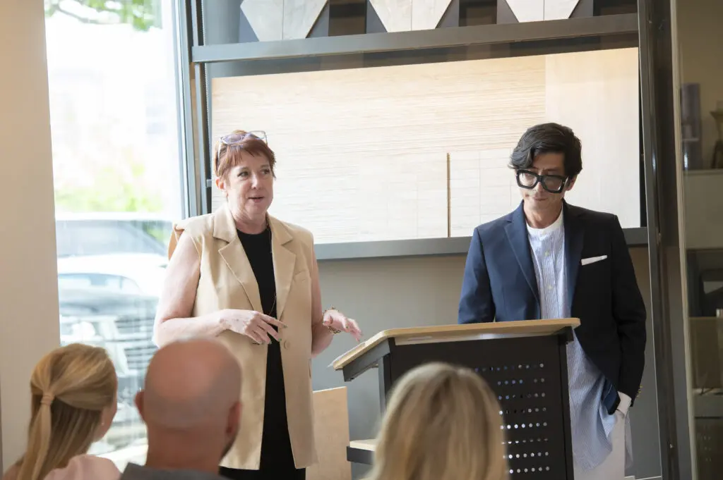 Moderated by PaperCity Editor-in-Chief Billy Fong, attendees were treated to an afternoon of designer intel. (Photo by Tamytha Cameron)