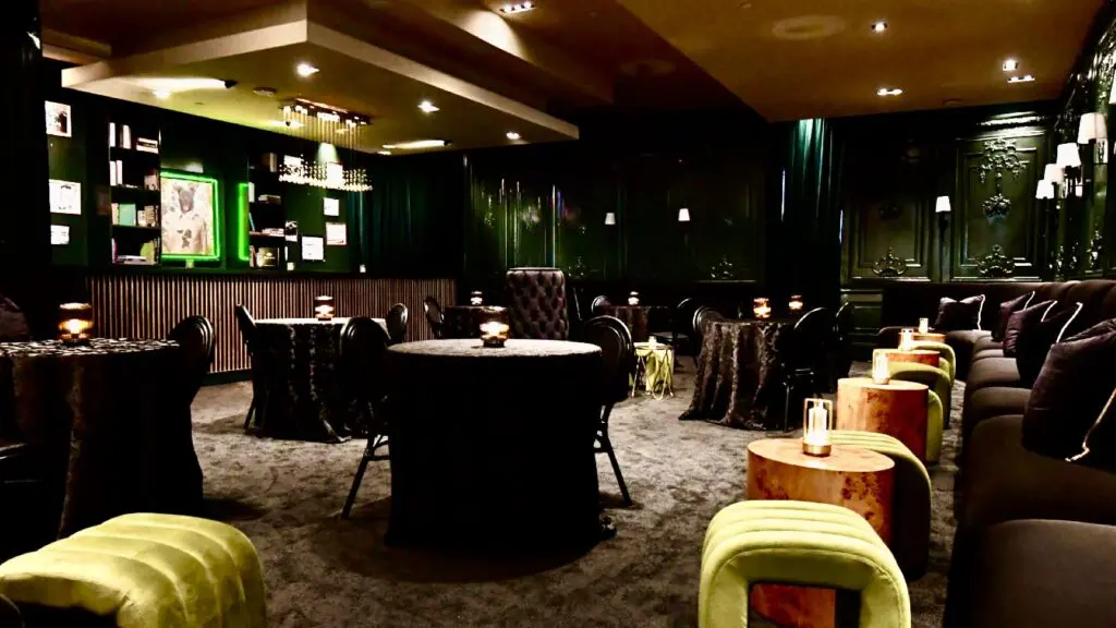 Navi at The Post Oak Hotel, hidden behind a wooden panel, is the city's latest speakeasy.