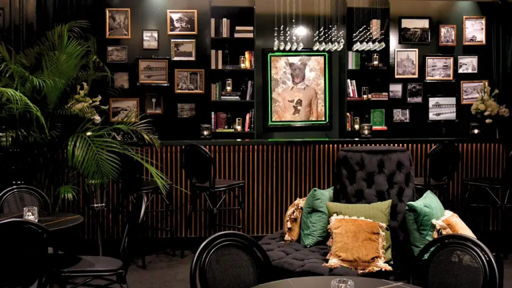 The limited-time speakeasy at The Post Oak Hotel is named Navi after Blayne Fertitta's dog.