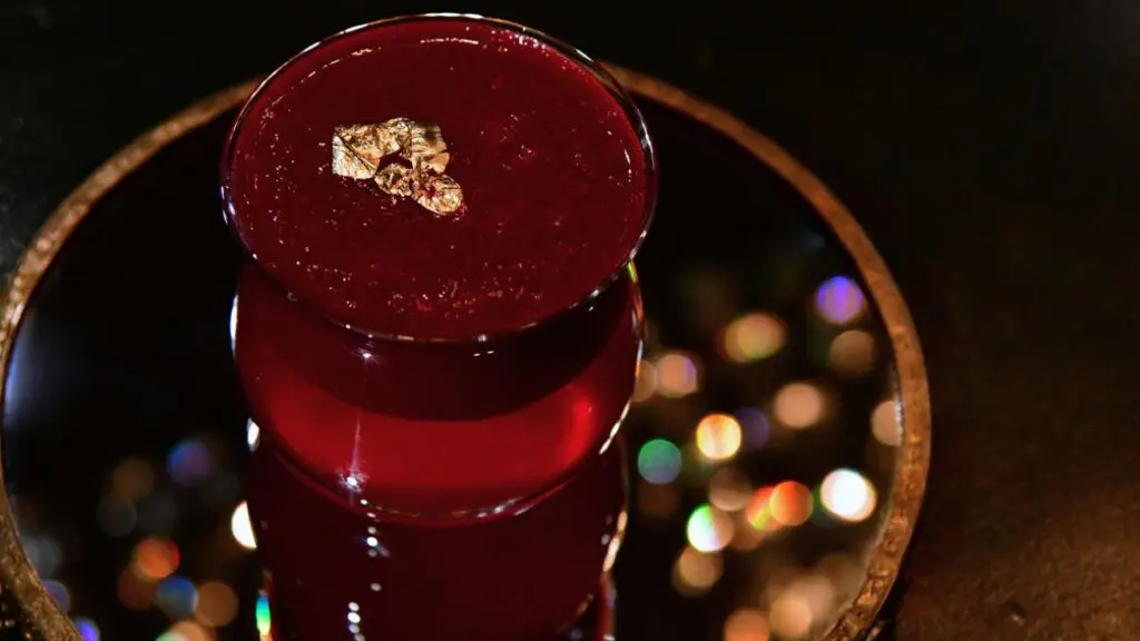 The Red Cloud cocktail served at Navi (Photo courtesy of The Post Oak Hotel)