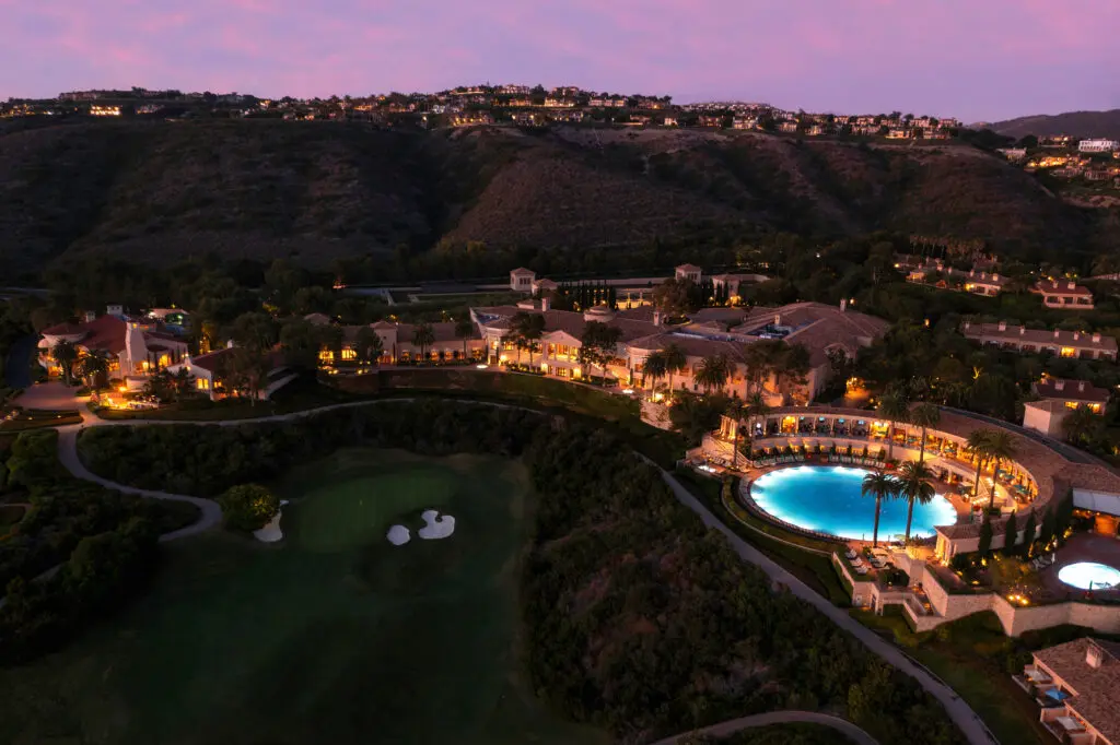 A panoramic view of The Resort at Pelican Hill. (Photo by The Resort at Pelican Hill)