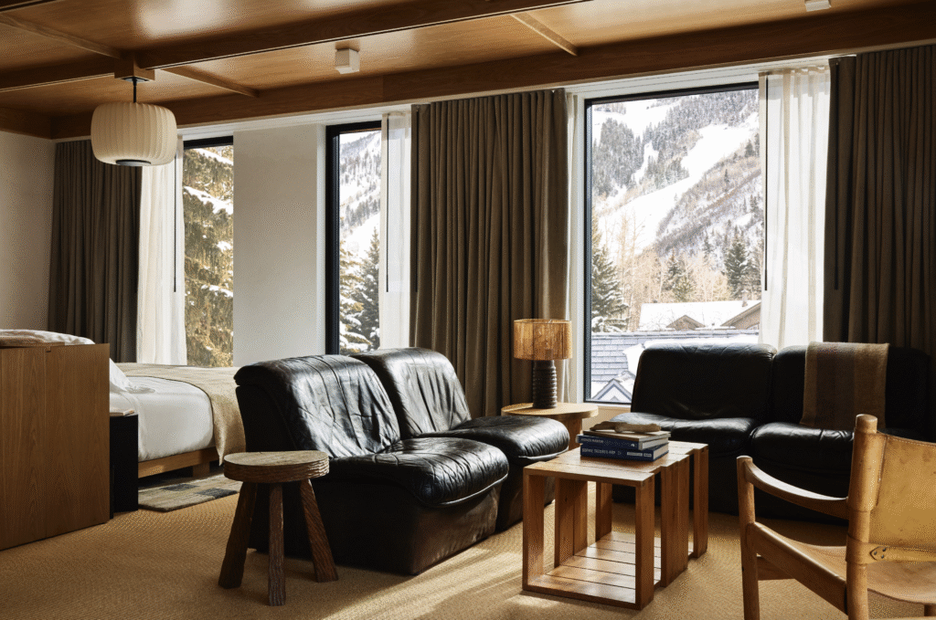 Guest room at Mollie Aspen (Photo by Nicole Franzen)
