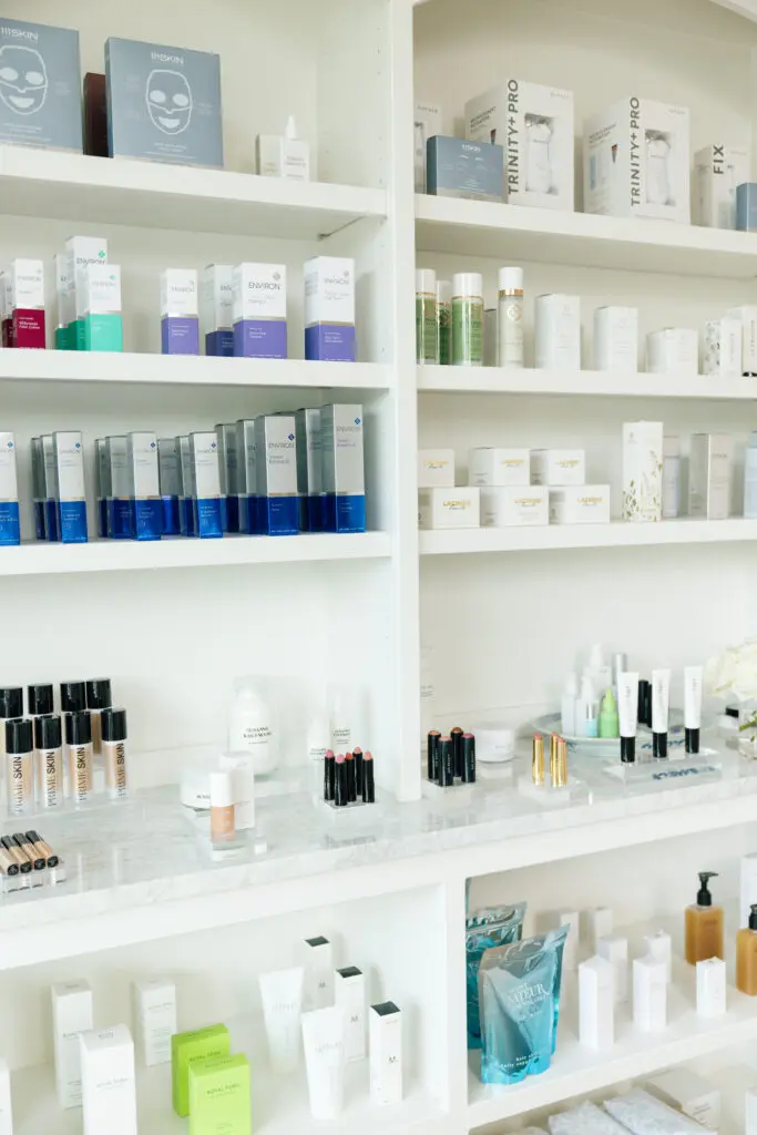 Storied Beauty's tightly-edited curation of skincare brands includes Le Prunier, 111 Skin, Environ, Circcell, and Lacrème Beauté. (Photo by Storied Beauty)