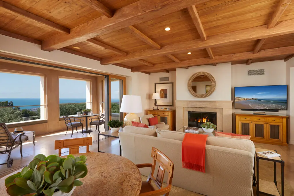 Available in two, three, and four-bedroom configurations, the Villas offer "every imaginable ultra-luxury appointment and the most thoughtful, comprehensive, and personalized service program of amenities, pampering and individual attention of any resort in the world." (Photo by The Resort at Pelican Hill)