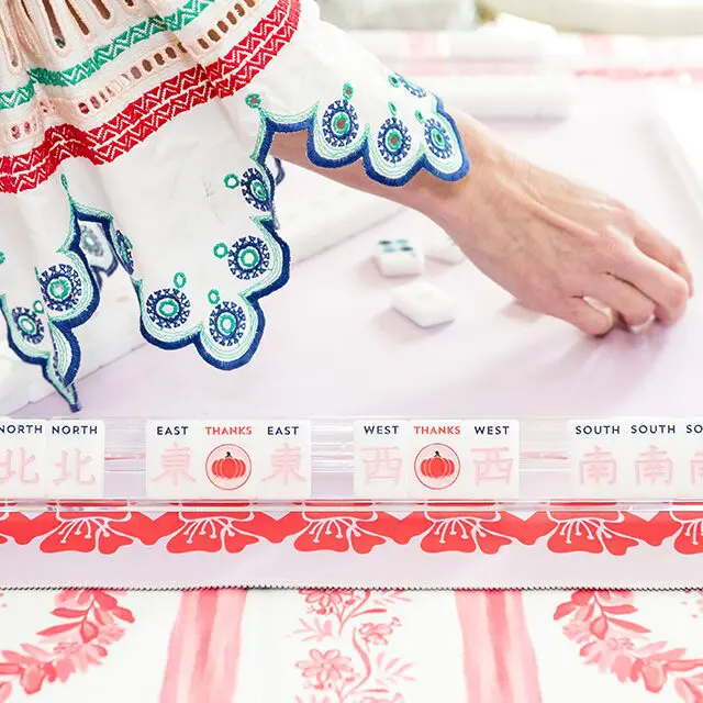 Mahjong dates back to China in the 1800s.