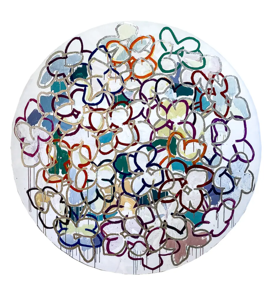 Joe Mancuso's "Bouquet," 2025, at Barbara Davis Gallery