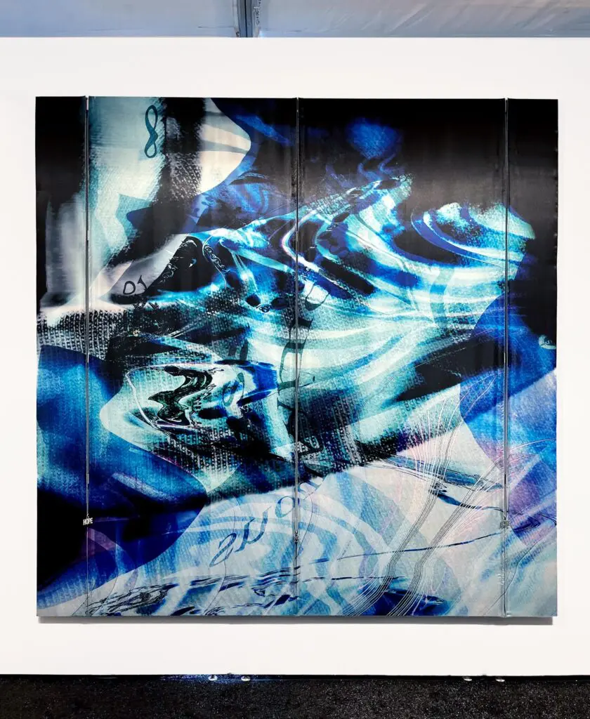 Preston Douglas Boyer's "Infinite Blessing," 2023, at 2910 McKinney