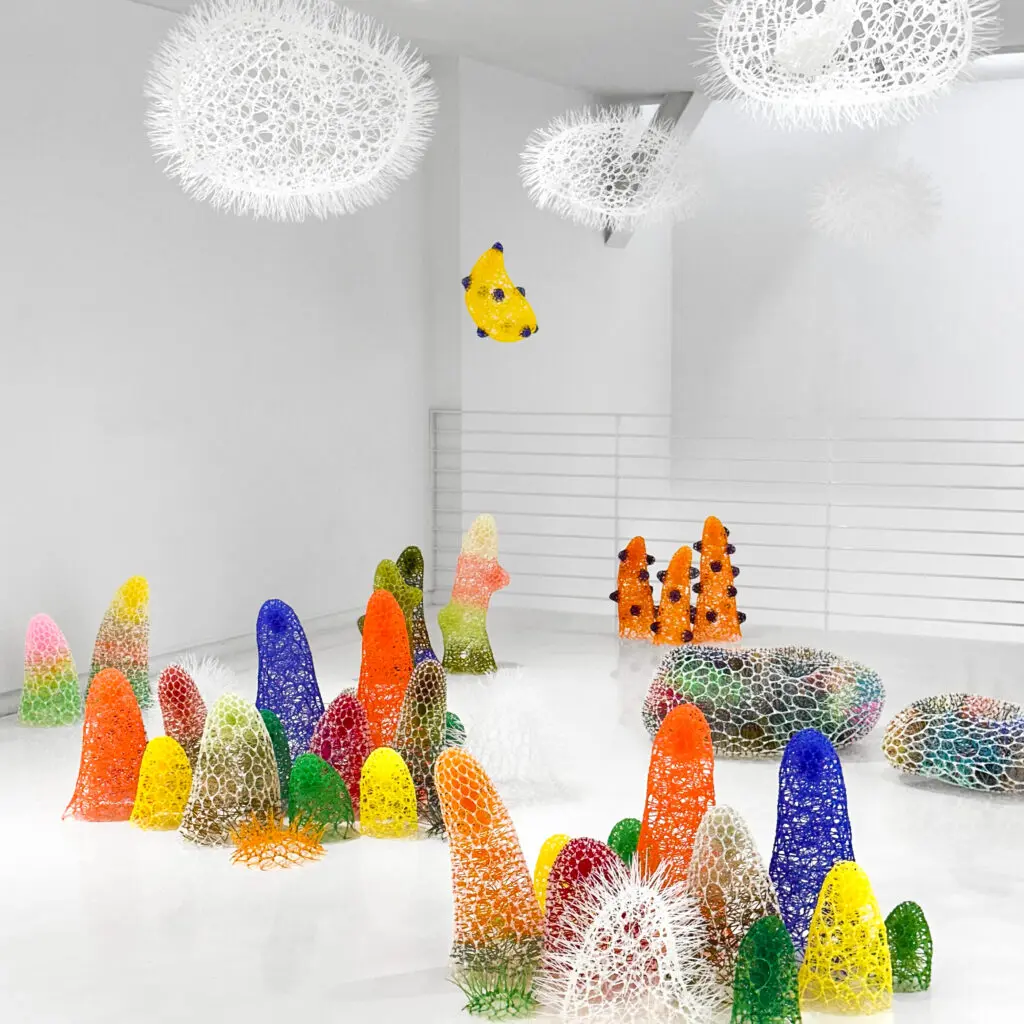 Sui Park's "Microcosm," 2025, at Moody Center (Courtesy of Sapar Contemporary and the artist)