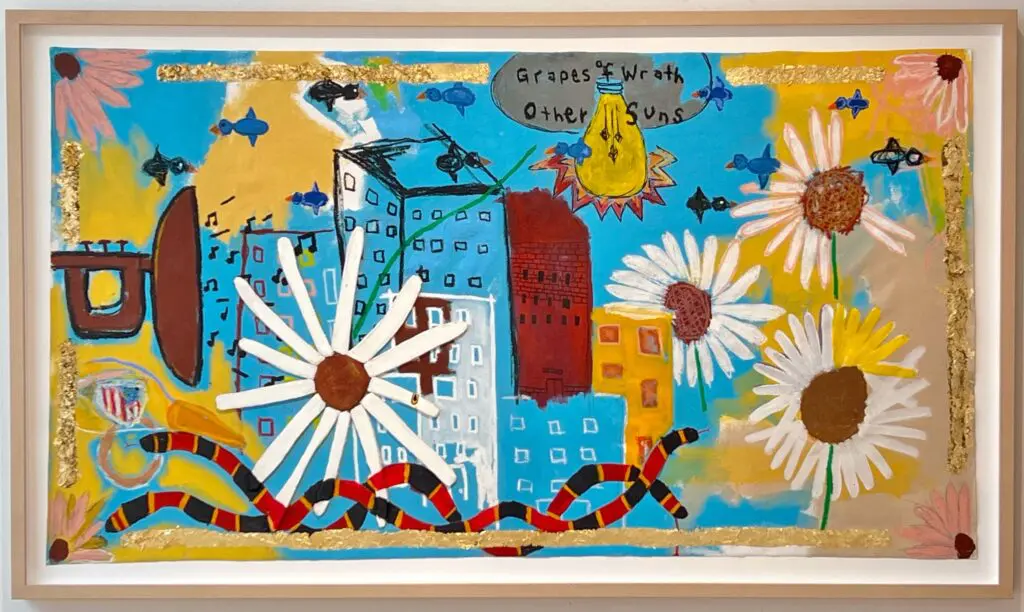 LaMonté French's "Birds Fly South For The Summer," 2025 at ELLIO Fine Art