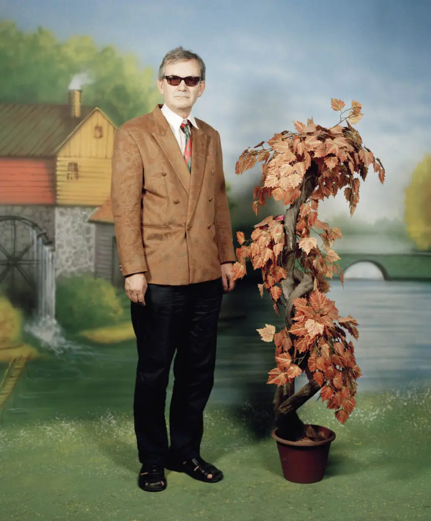 Martin Parr’s "Self Portrait," 2007, at Marc Bibiloni (© Martin Parr / Magnum Photos)