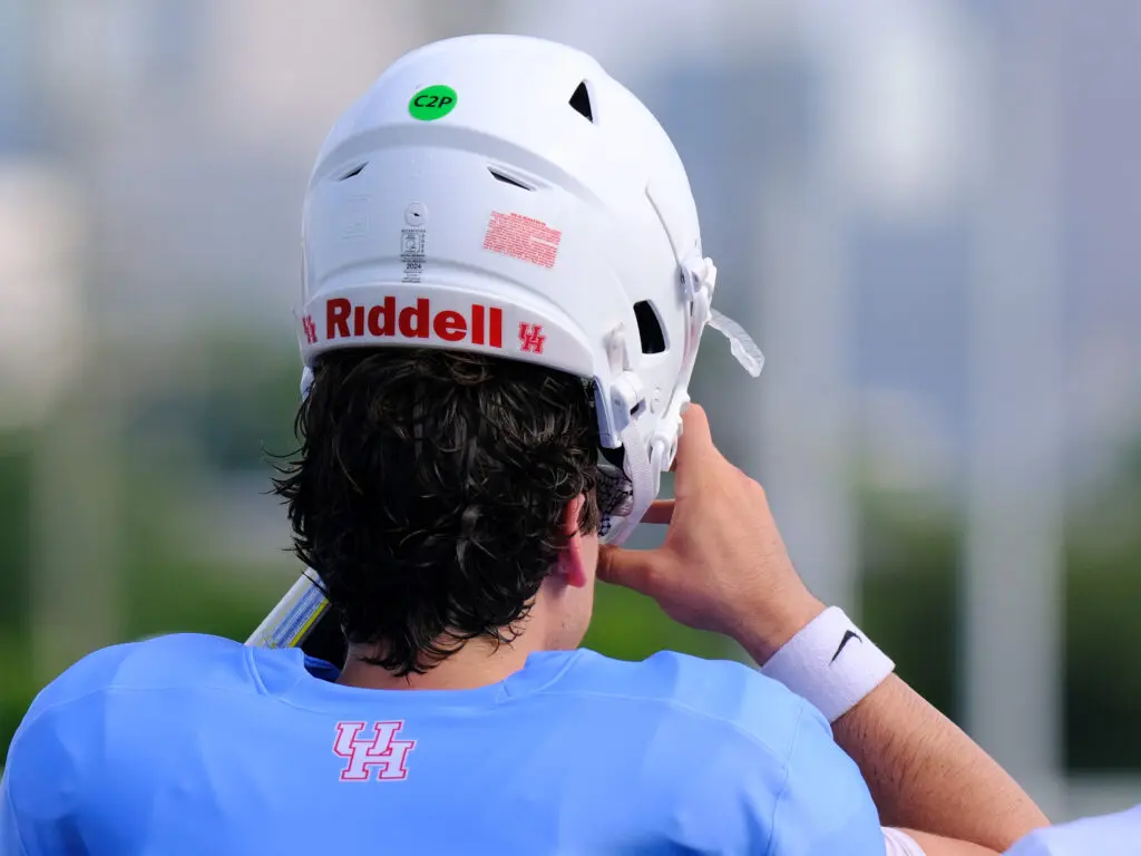 Texas A&M transfer Conner Weigman is University of Houston's starting quarterback. One who always pushes for more. For better. (Photo by F. Carter Smith)