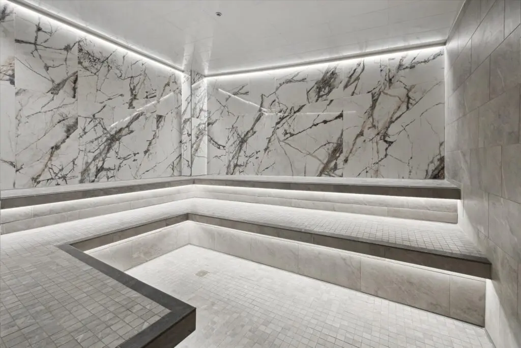 With Forney Construction as the general contractor and Fabiano Designs as the architects bringing the locker rooms to life, members enjoy a whole new look and feel. 