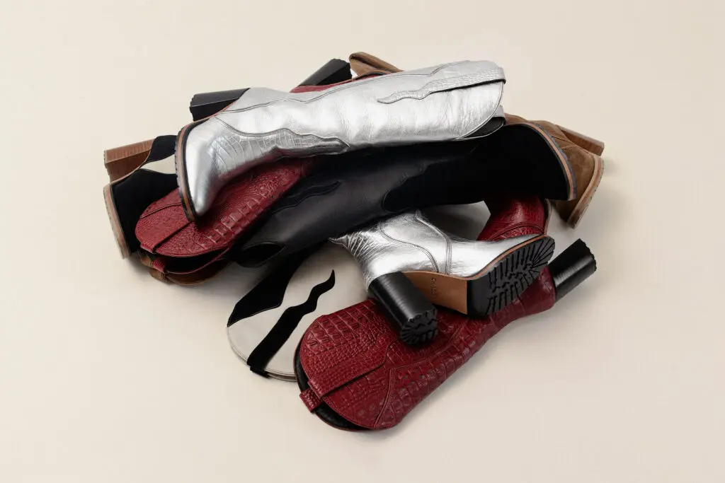 CHAZLYN Boots add a chunky heel that separates it from a traditional cowboy boot. (Courtesy)