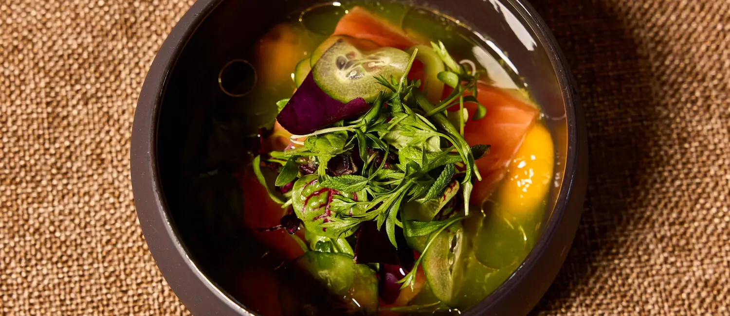 We enjoyed dinner à la carte at Mayahuel, but there’s also a chef tasting menu ($145 per person; with wine pairing, $265) composed of nine courses. (Photo by Bethany Ochs)