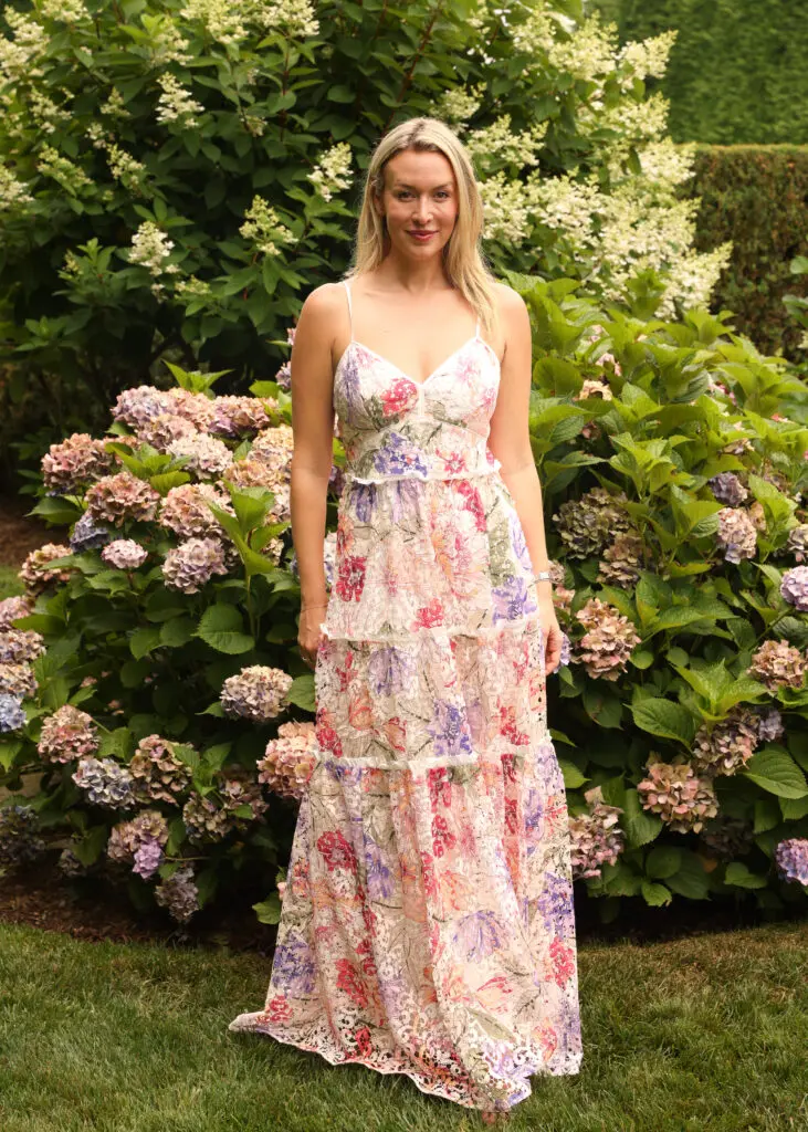 Alexandra Ritschard at the Christy Lynn poolside luncheon in Southampton (Photo by BFA / Kevin Czopek)