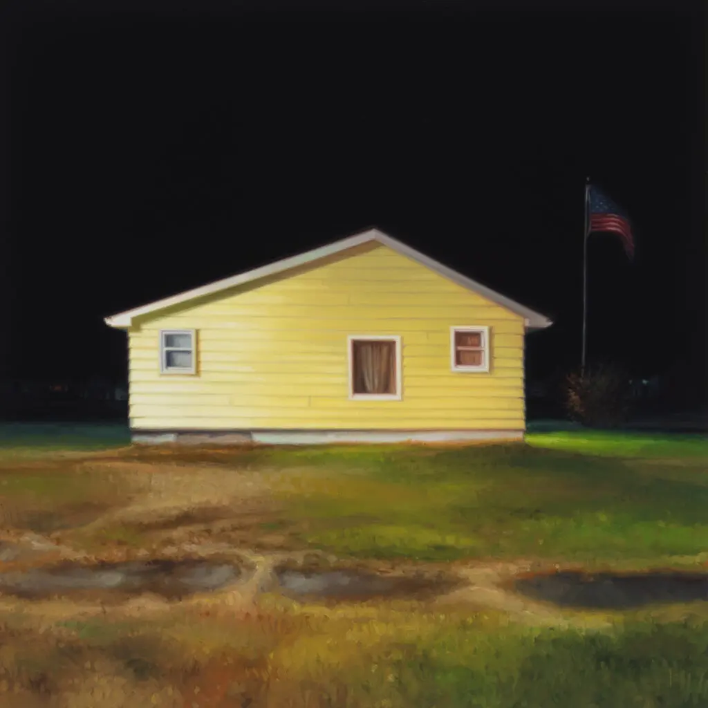 Sarah Williams' "Grover Road," 2024, at Moody Gallery