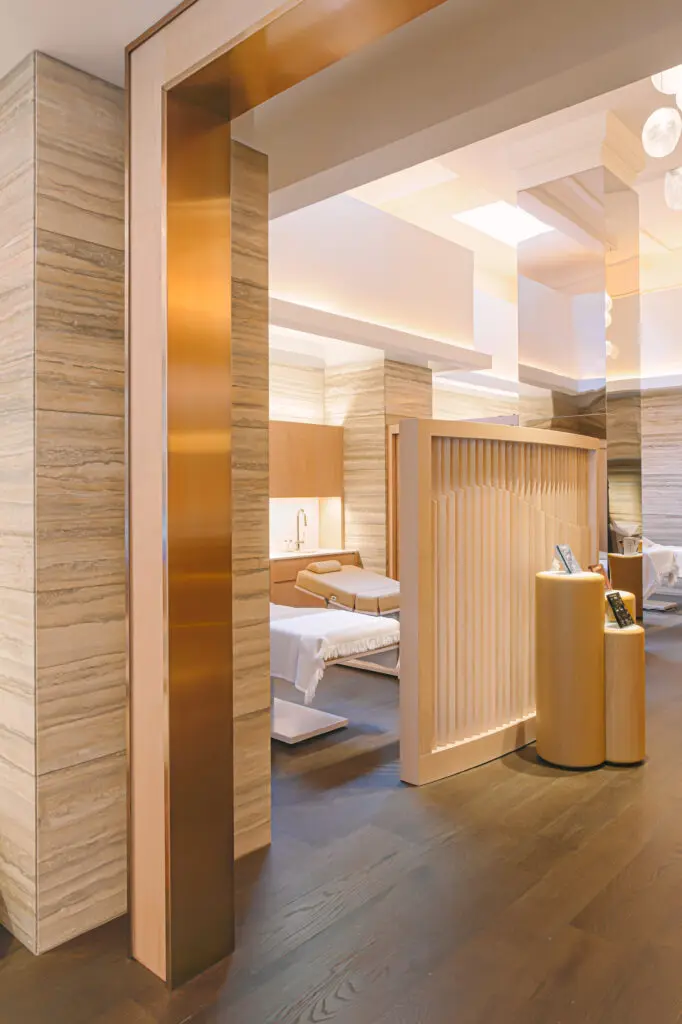 The Spa at The Joule introduced an "Express Facial Bar" that offers efficient, high-impact facials in their refined open-concept space. (Photo by Dan Padgett)