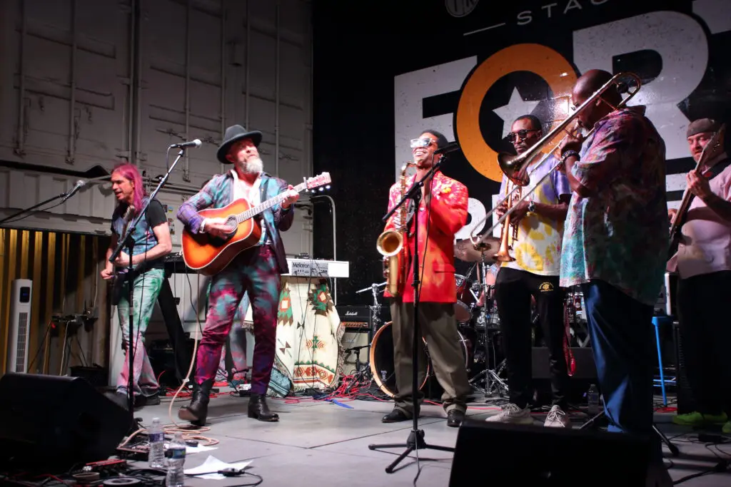 The Nancys perform at a past Amplify 817 Showcase, highlighting the energy and variety of Fort Worth’s music scene. (Courtesy)