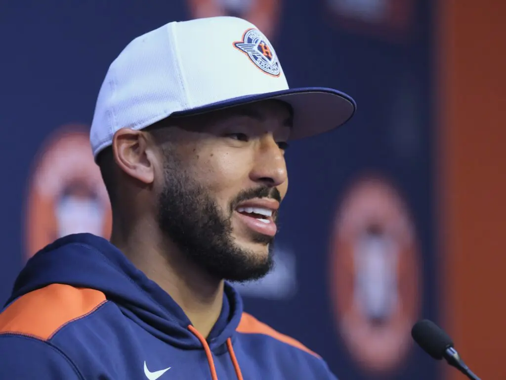 Carlos Correa is already showing his leadership again in stint two with the Houston Astros. (Photo by F. Carter Smith)