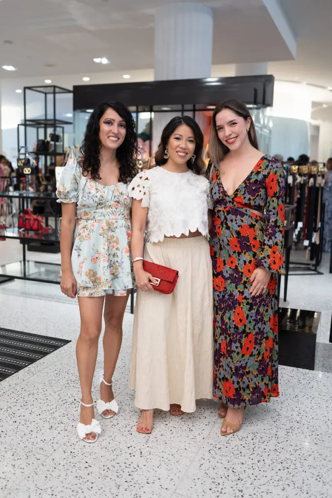 Rina Chandarana, Thy Mitchell, Victoria Leyva at Women of Wardrobe (Photo by Daniel Ortiz)