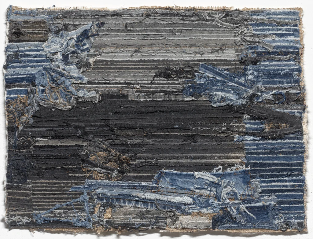 Jamal Cyrus's "Emergent Bluessscape (2809 Erastus)," 2024, at Inman Gallery