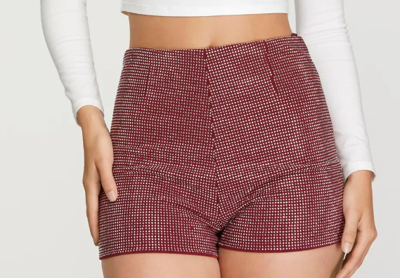 Game Day Studded Shorts. 