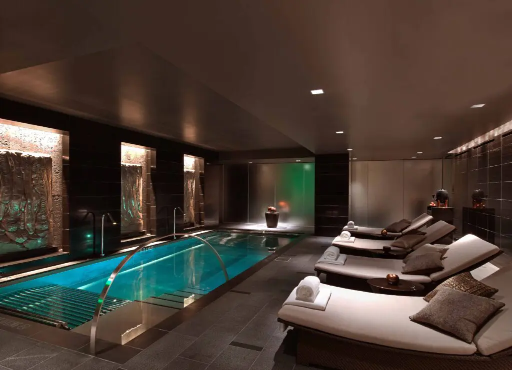 The Spa at The Joule's subterranean "Vitality Pool." (Courtesy The Joule)